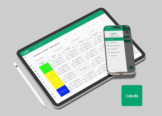 Preview of the Caladis App